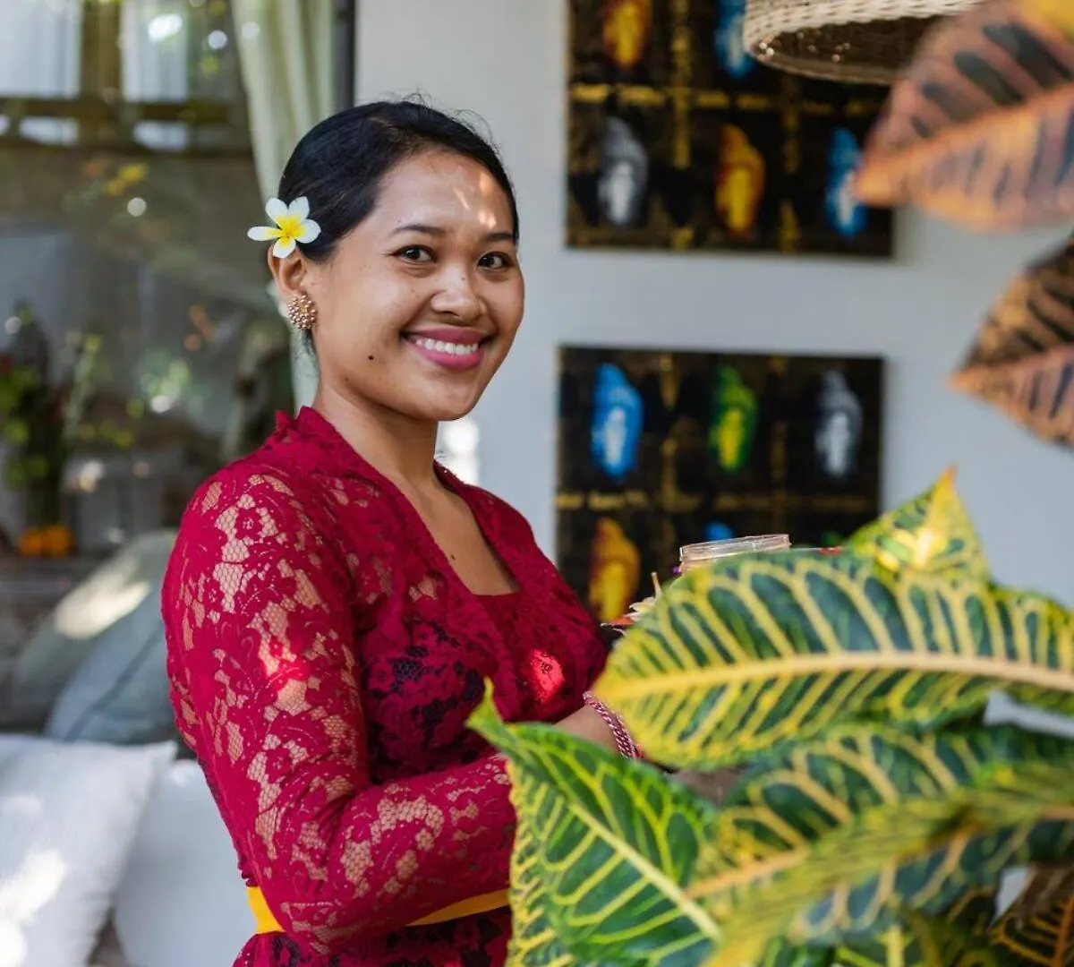 A Lush Tropical Villa In Ubud Rice Fields